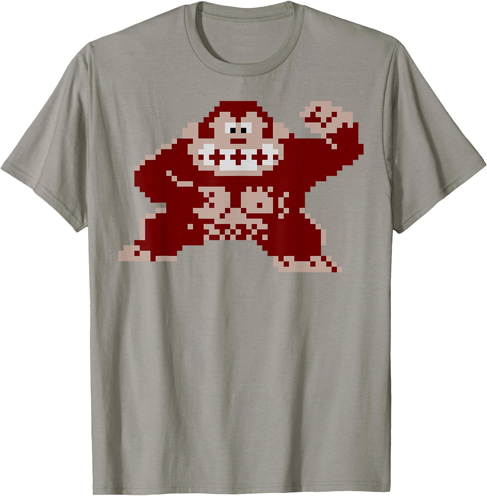 Nintendo Donkey Kong 8-Bit Pixel Vintage Graphic T-Shirt T-Shirt