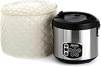 Vista 32 de Covermates Keepsakes - Rice Cooker Cover - Dust Protection - Stain Resistant - Washable - Appliance Cover, Red