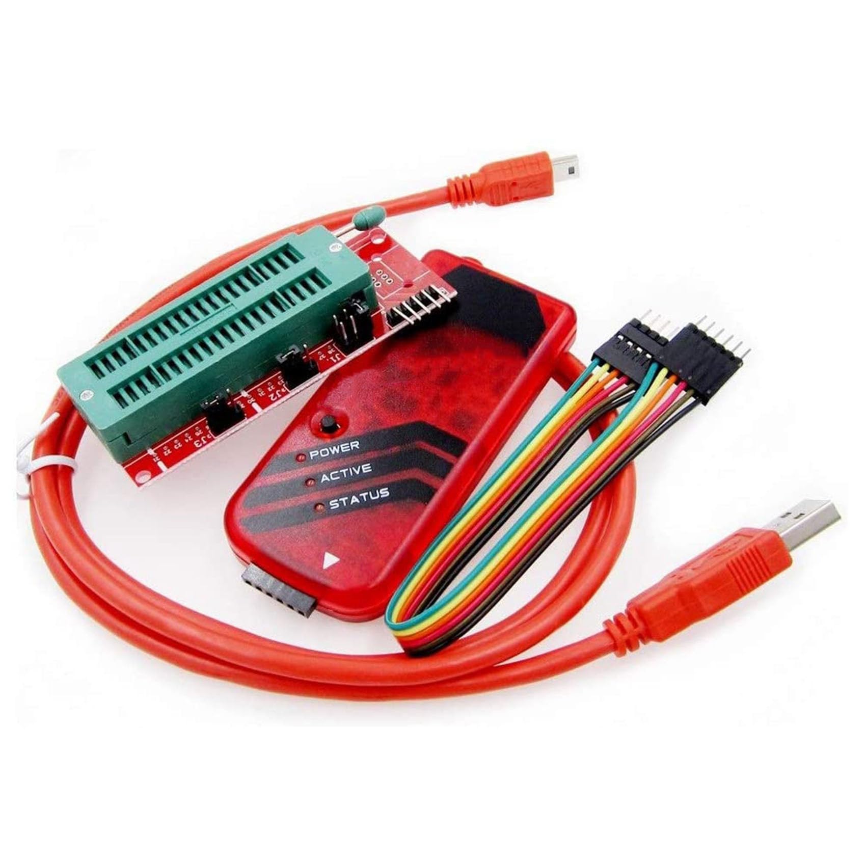5X PICKIT3 Programmer + PIC ICD2 PIC Kit 2/3 Programmierung Adapter Universal Programmierer Sitz FZ0508