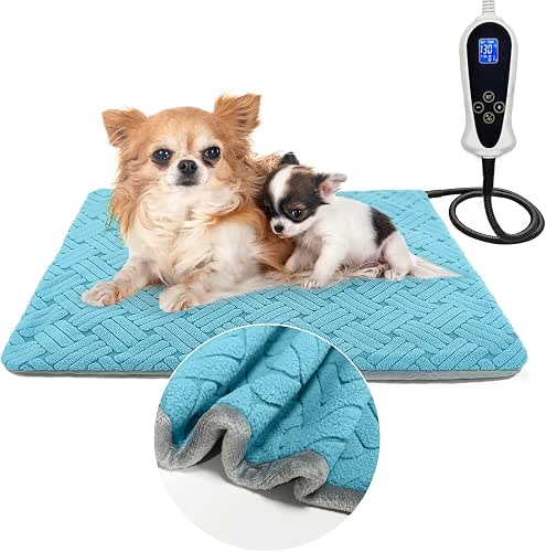 Cat Heating Pad, 18x18 in Pet Heating Pad for Dogs