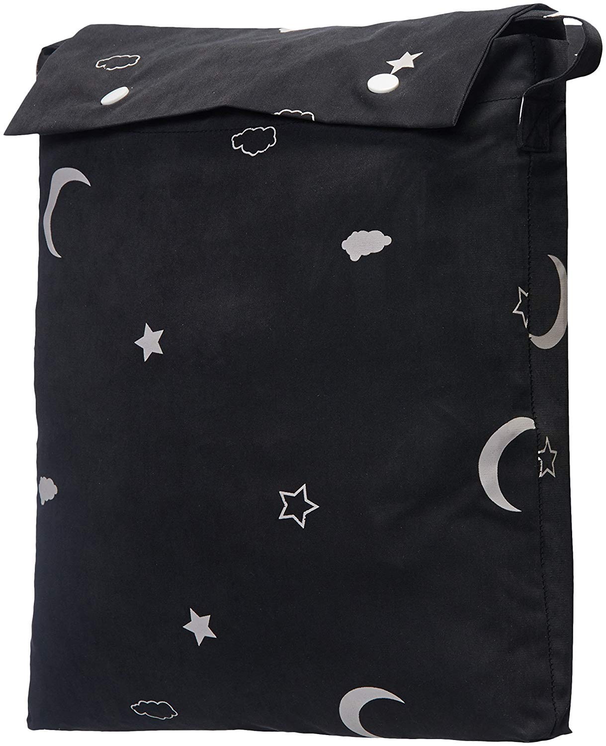 Amazon Basics Portable Blackout Curtain Shade with Suction Cups 50 W x 78 L 1-Pack Moon and Stars