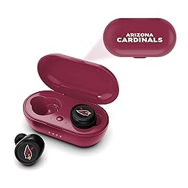 SOAR NFL True Wireless Earbuds, Arizona Cardinals