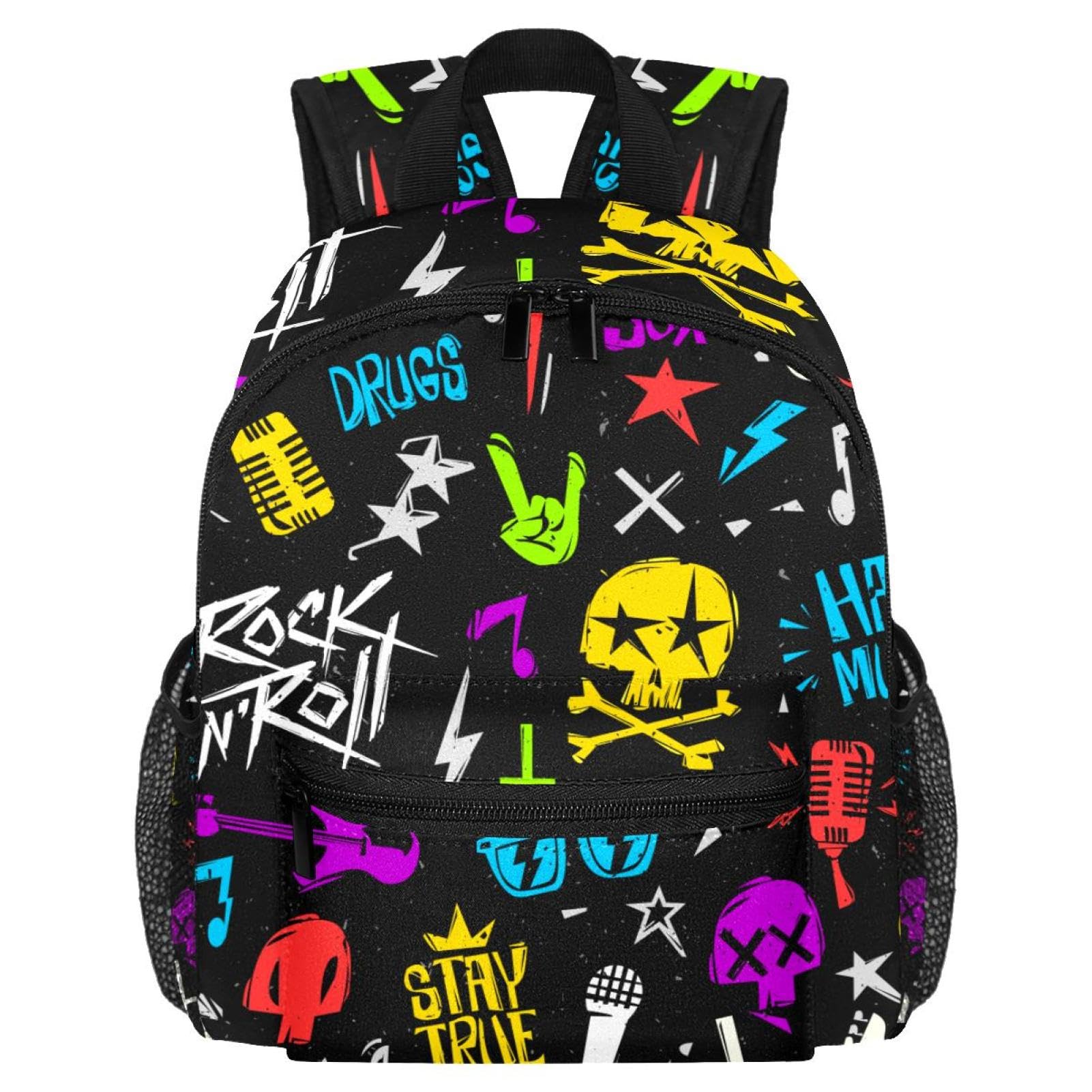 Sac à dos petit compagnon Carlin rayé pour des aventures multicolores