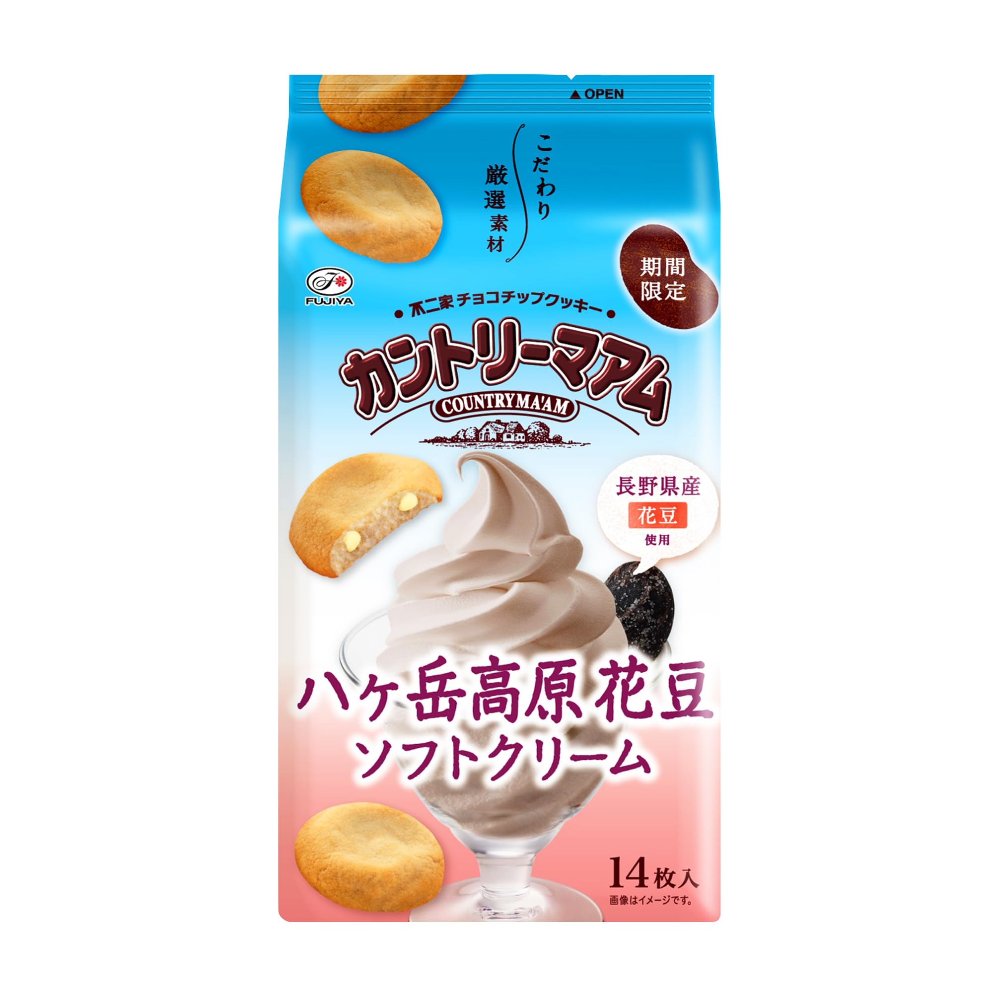 Amazon.co.jp: 不二家 カントリーマアム（八ヶ岳高原花豆ソフト