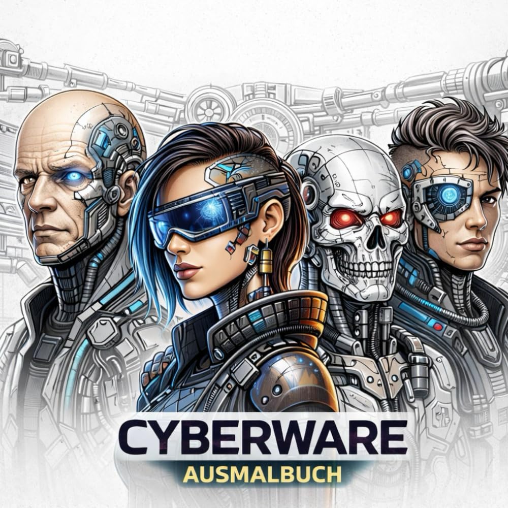 Das Cyberware Ausmalbuch (Ausmalbücher)