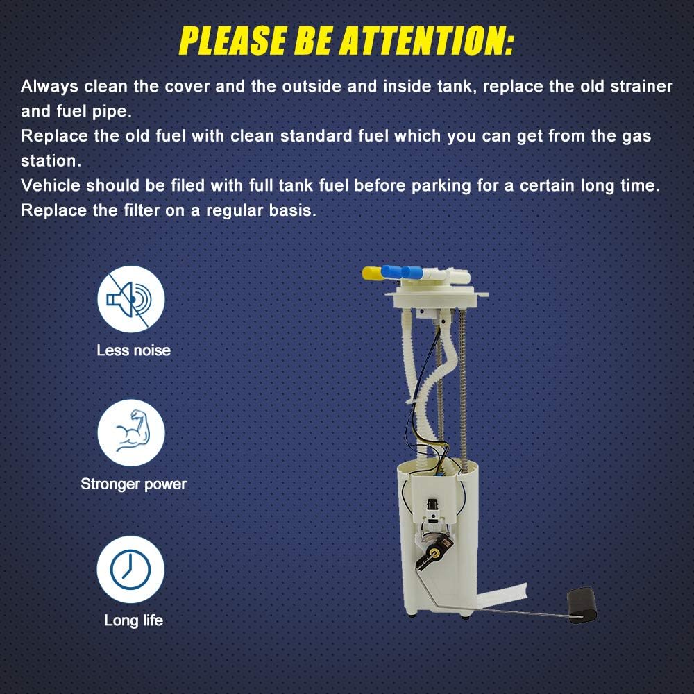 TOPSCOPE FP3527M - Fuel Pump Assembly E3527M fits 2000 2001 2002 Chevy S10 2.2L L4, GMC Sonoma 2.2L L4 - Image 2