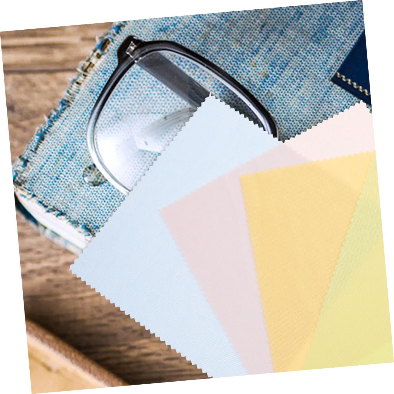 4 Juegos De Paños Para Limpiar Gafas Pantallas De Teléfono Lentes Joyas Ultrafinas Para Limpieza Electrónica (50 Unidades X 4)