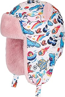 GuanGu Baby,Clothing,Baby Boys 0-24m,Accessories,Hats & Caps GuanGu Toddler Trapper Hat Boys Cartoon Dinosaur Outdoor Winter Hat Faux Fur Lined Girls Warm Earflap Hats