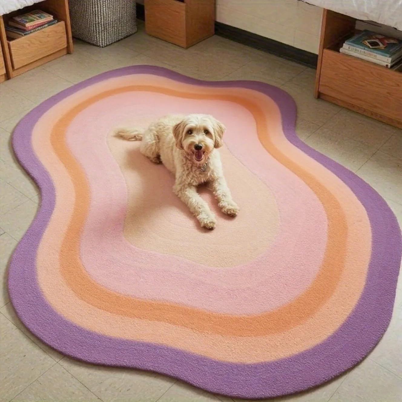 Tapis de décoration doux pour créer un cocon dans votre salon
