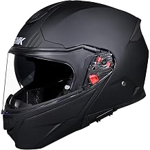 SMK Helmets Gullwing V2 Modular Solid Motorcycle Helmet