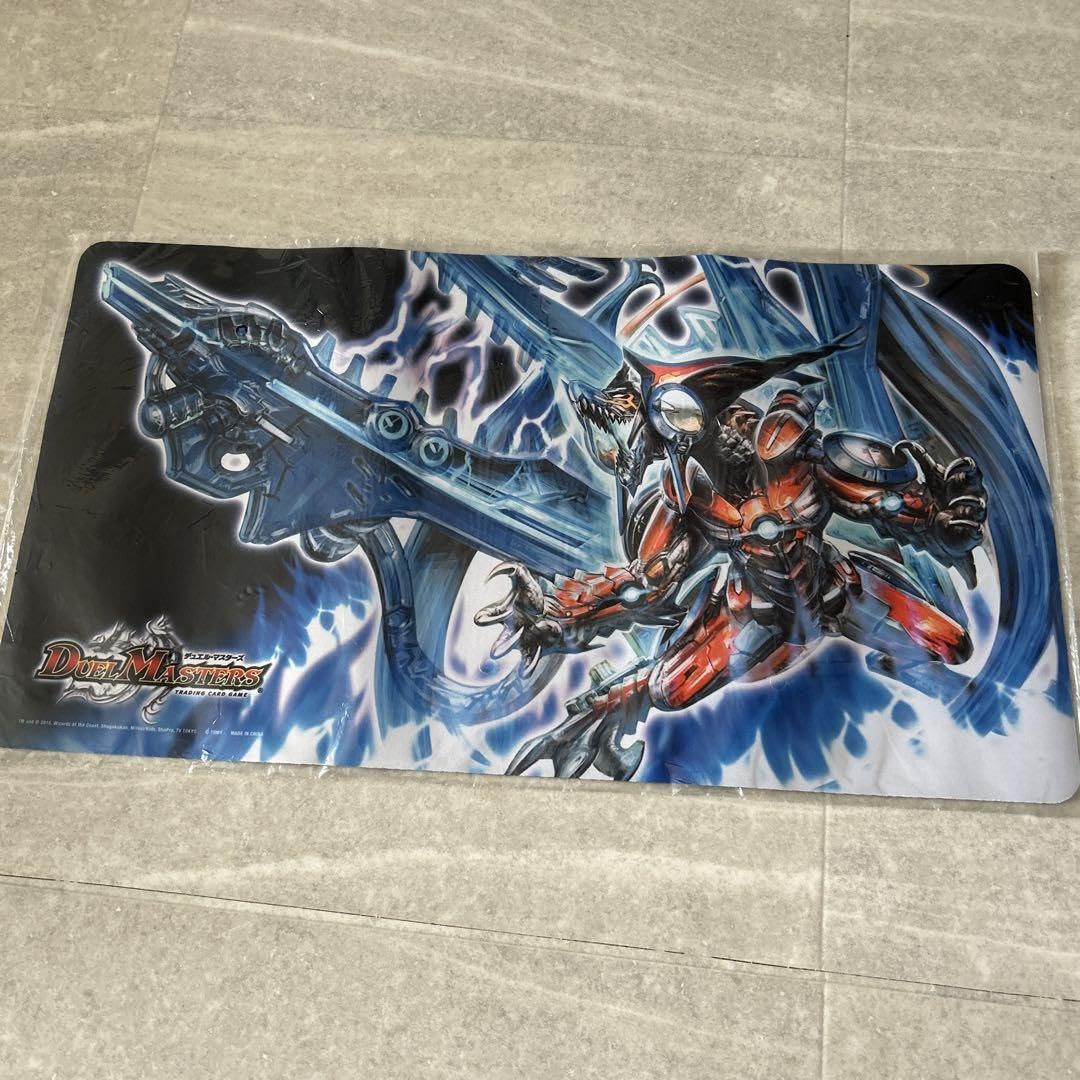 新品未開封　ボルメテウスサファイアドラゴン　デュエマ　サプライ　プレイマット 開封済み未使用 ボルメテウスサファイアドラゴン デュエマ