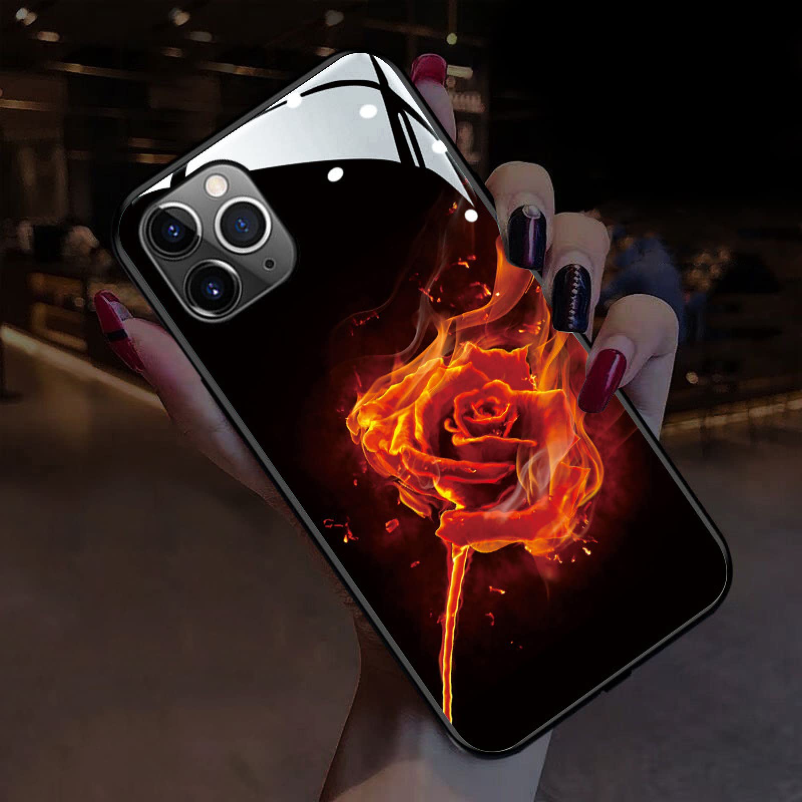Amazon.co.jp: Iphone12ProMax 輝く電話ケース、IPhone 12 発光