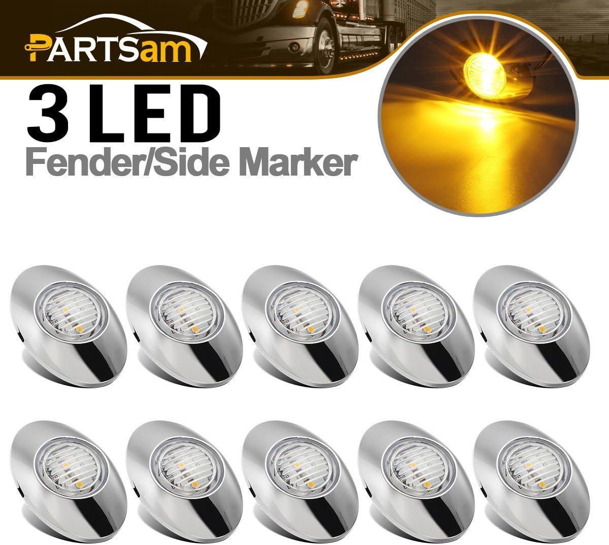 Peterbilt side marker lights Clearance