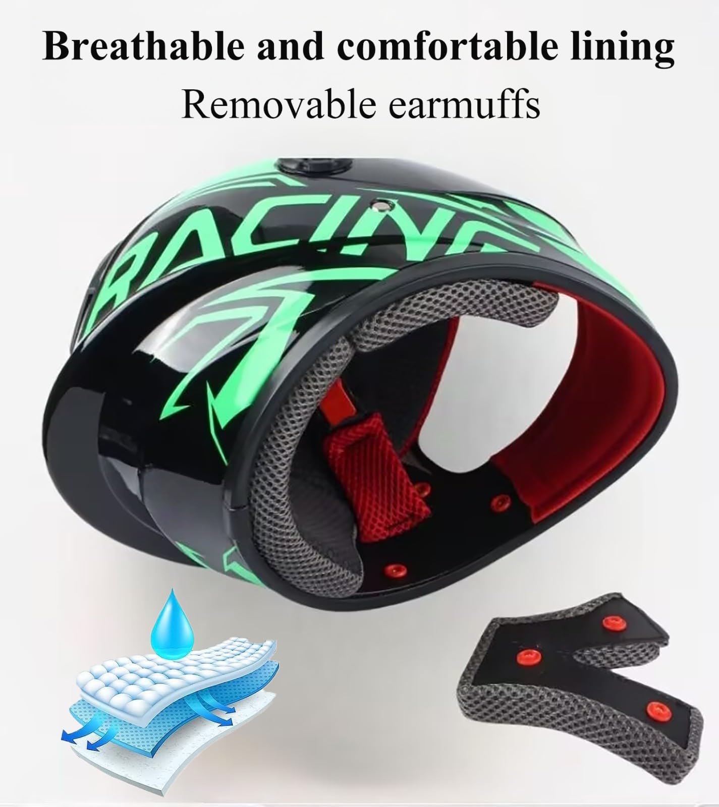 Kask integralny do motocykla, zatwierdzony przez ECE/DOT, kask dziecięcy na motocykl, cztery pory roku młodzieżowe i dziecięce kaski do gokartów, skuterów, lekka konstrukcja