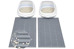 XL Cat Litter Mat 2 Pack: Keep Your Floors Clean with Our...
