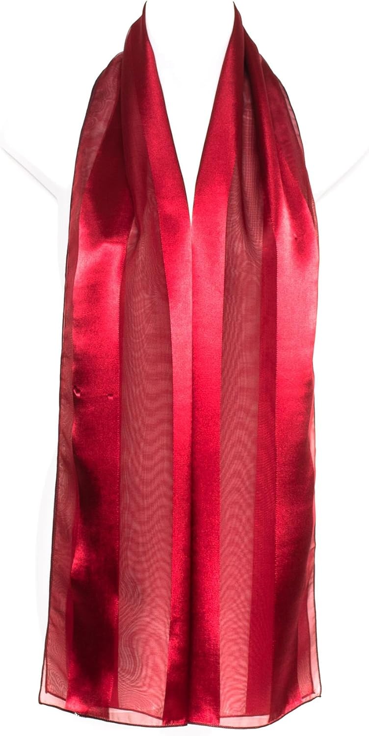 Sciarpa Di Seta Da Donna - Sciarpa In Chiffon Fiore Stampato Moda Stile Foulard Casual Colorato Sciarpa Classica Scialle Di Protezione Solare Scarf