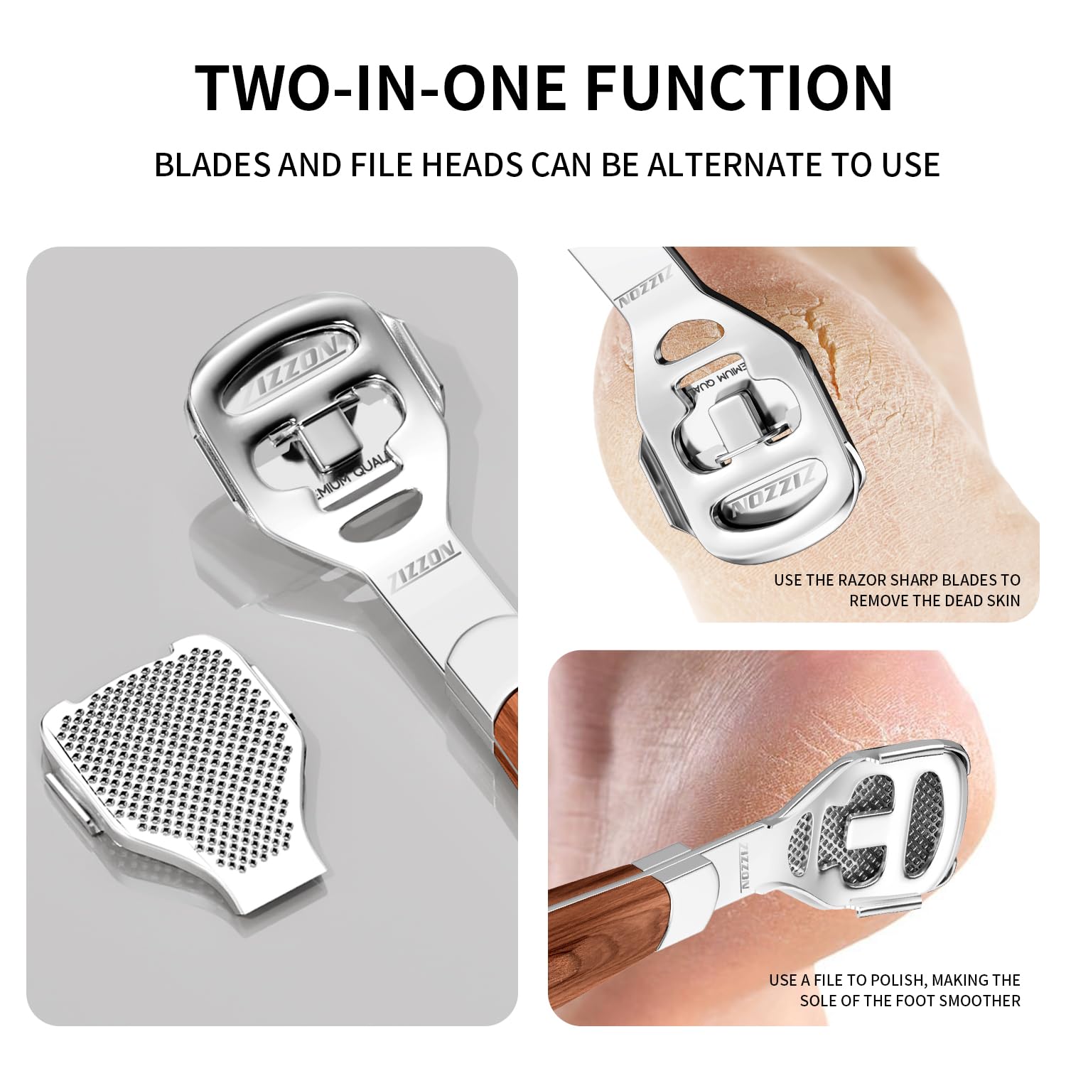 dermarise 小じわの救世主 ２本セット Amazon.com : ZIZZON Foot Care Pedicure Callus Shaver Hard Skin