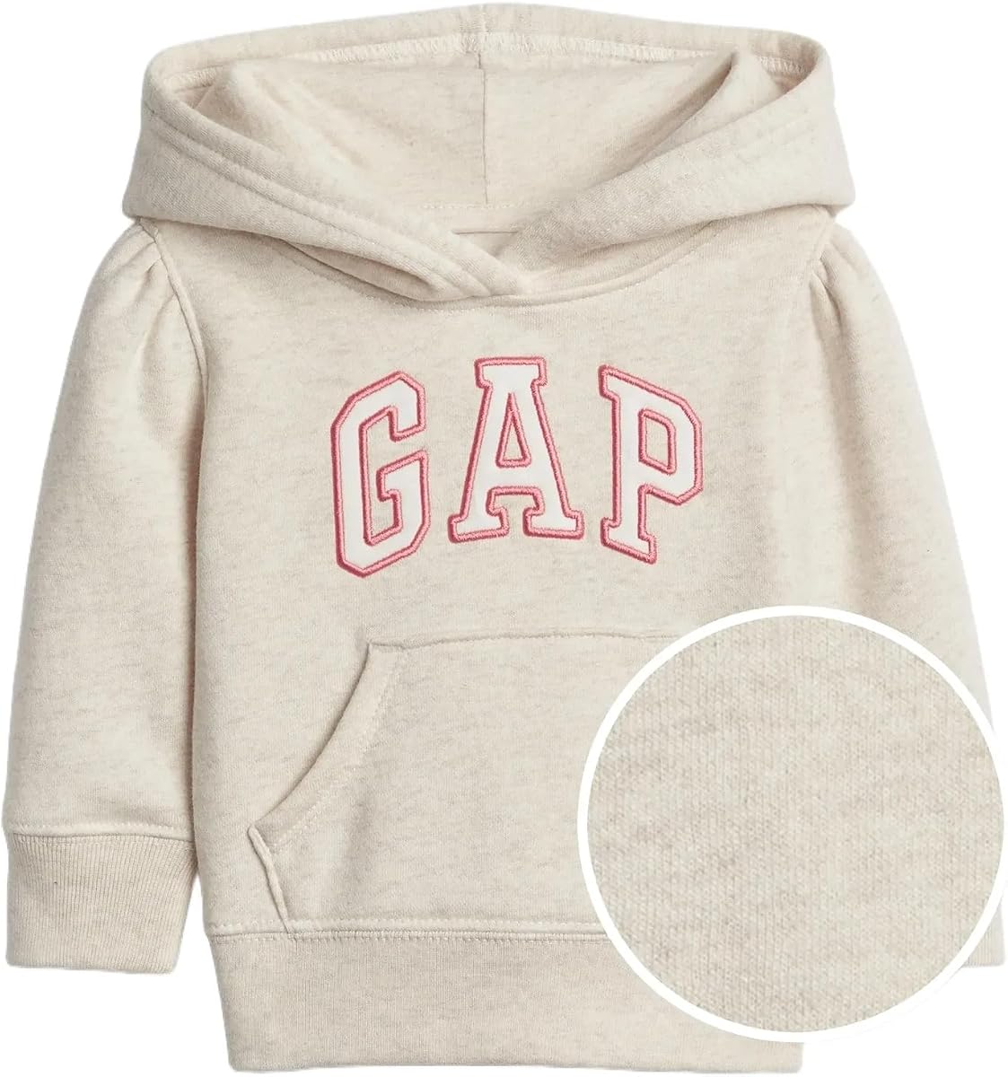 GAP Baby-Girls Playtime Favourites Logo Sudadera con capucha Sudadera con capucha