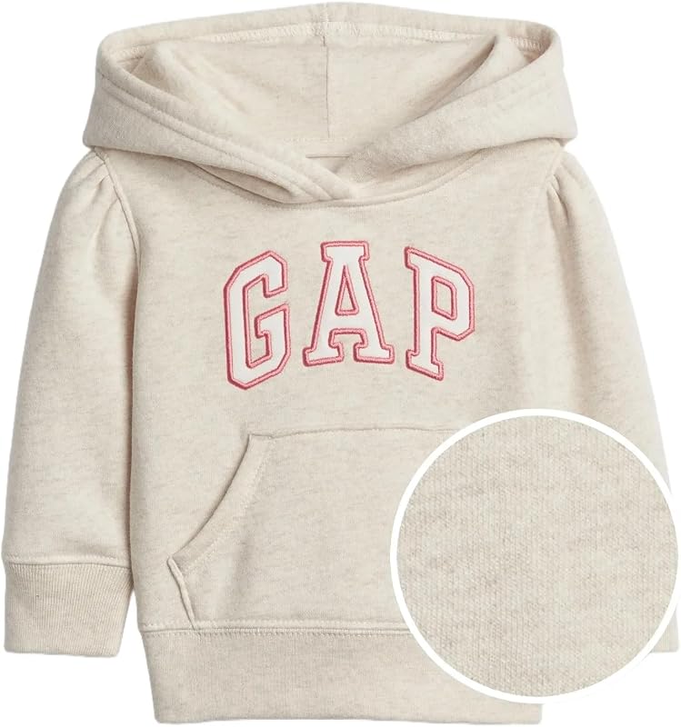 GAP Baby-Girls Playtime Favourites Logo buzo con capucha buzo con capucha