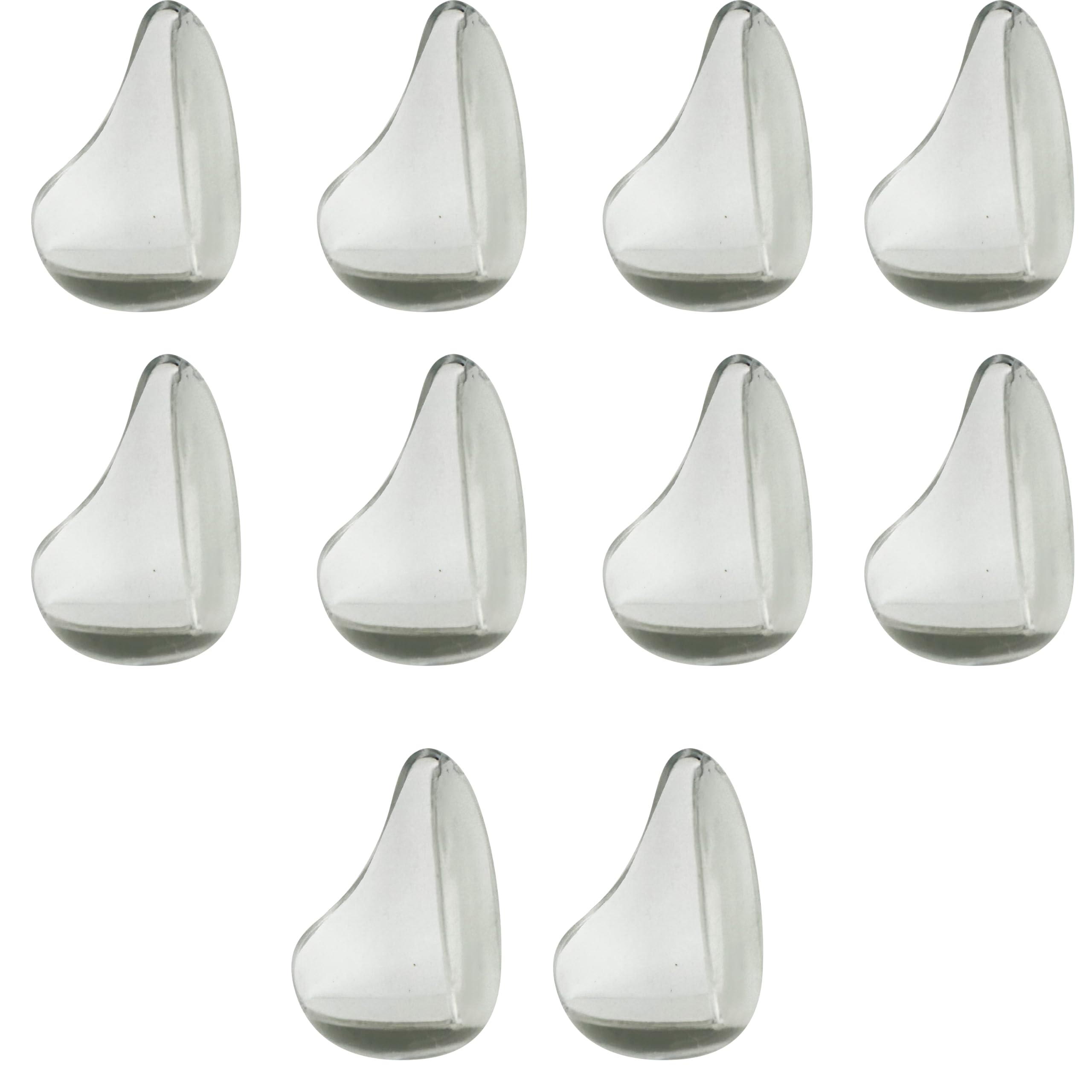 Photo 1 of 10 Pack Transparent Corner Protectors - Baby Safety Edge Guards for Furniture, Clear Sharp Corner Covers for Dining Table Baby Proofing