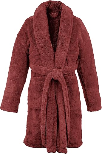 BC BARE COTTON Bare Cotton Kids Microfiber Fleece Shawl Robe - Girls