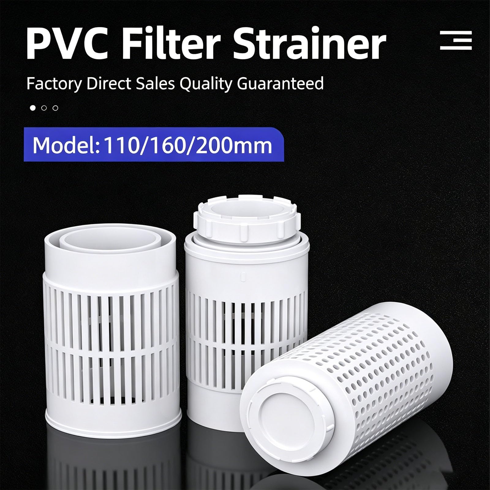Contenitore per compost per vermi in PVC con 160 fori per la crescita