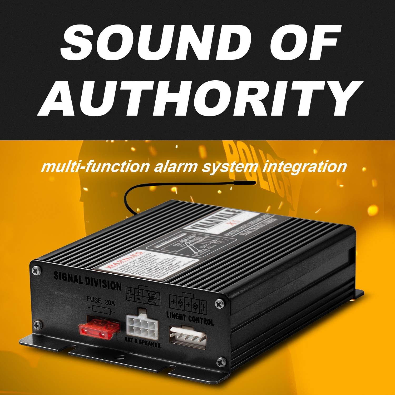 Frее Shірріng оƒƒеr YHAAVALE Car Electronic Emegency Siren,Black X5 Amplifier & Metal Ultra Slime Octagon Compact Flat Speaker,DC12V 100W Multi-Tones Wireless Remote Control with Mic Loudspeaker PA System Prоmо 40% оƒƒ YHAAVALE Car Electronic Emegency Siren,Black X5 Amplifier & Metal Ultra Slime Octagon Compact Flat Speaker,DC12V 100W Multi-Tones Wireless Remote Control with Mic Loudspeaker PA System