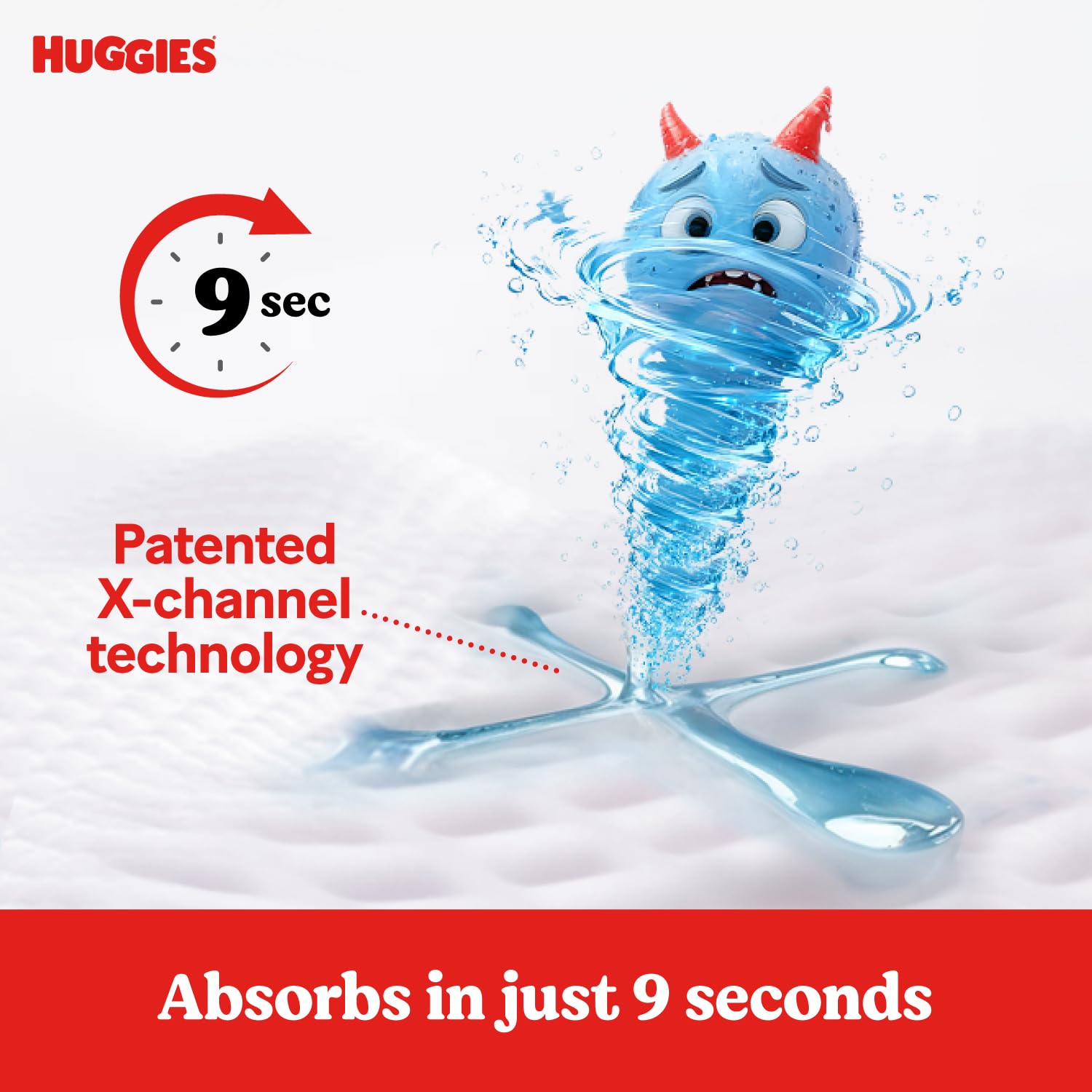 Huggies Complete Comfort Wonder Pants | Pant Style Baby Diapers Newborn Size (NB/XS), 90 Count | India's Fastest Absorbing Diaper, Prevents Diaper Rash, Ideal for 0-5 Kgs 1