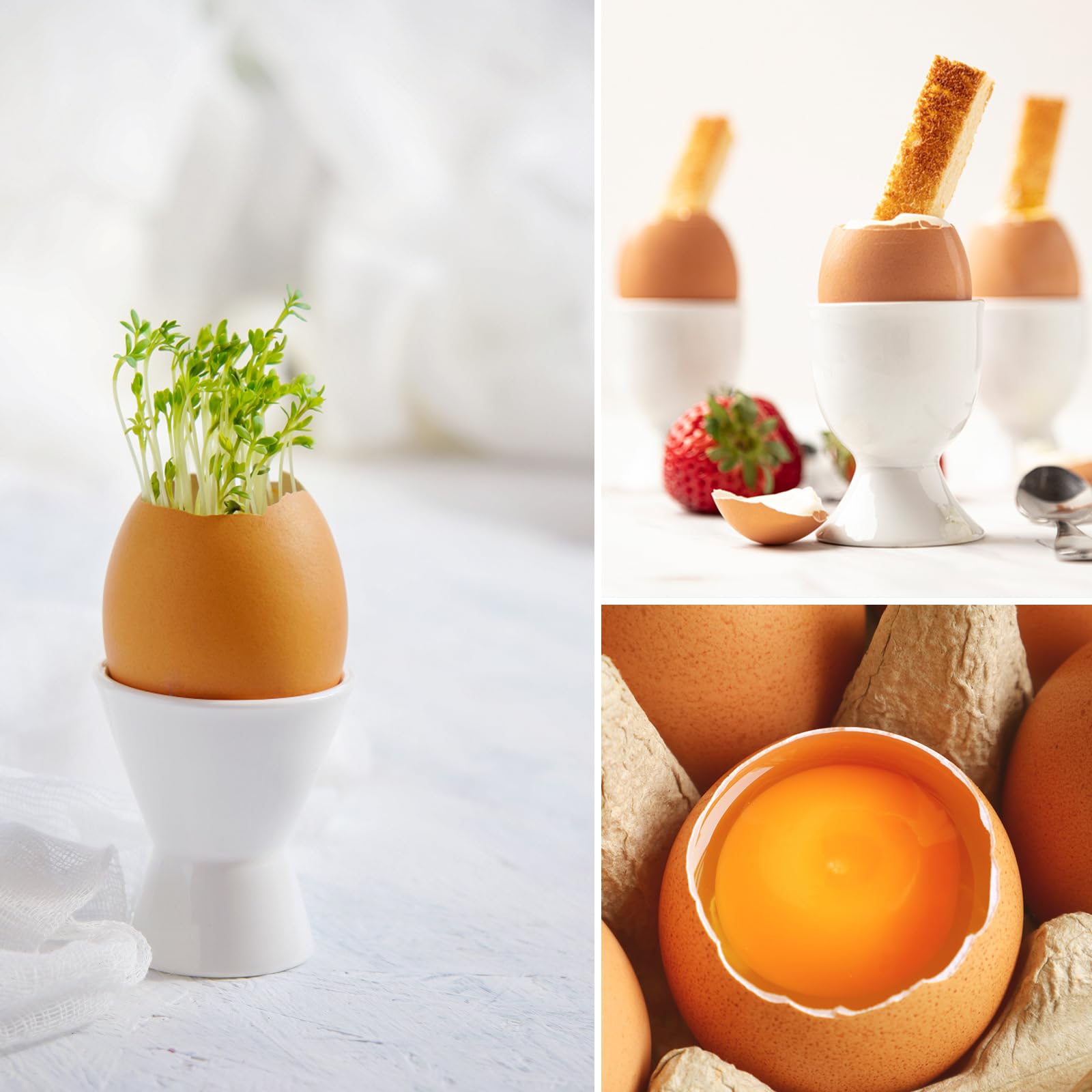 Tagliauovo Professionale In Acciaio Inox - Per Uova Sode E Alla Coque, Facile E Precisione - Foto 9