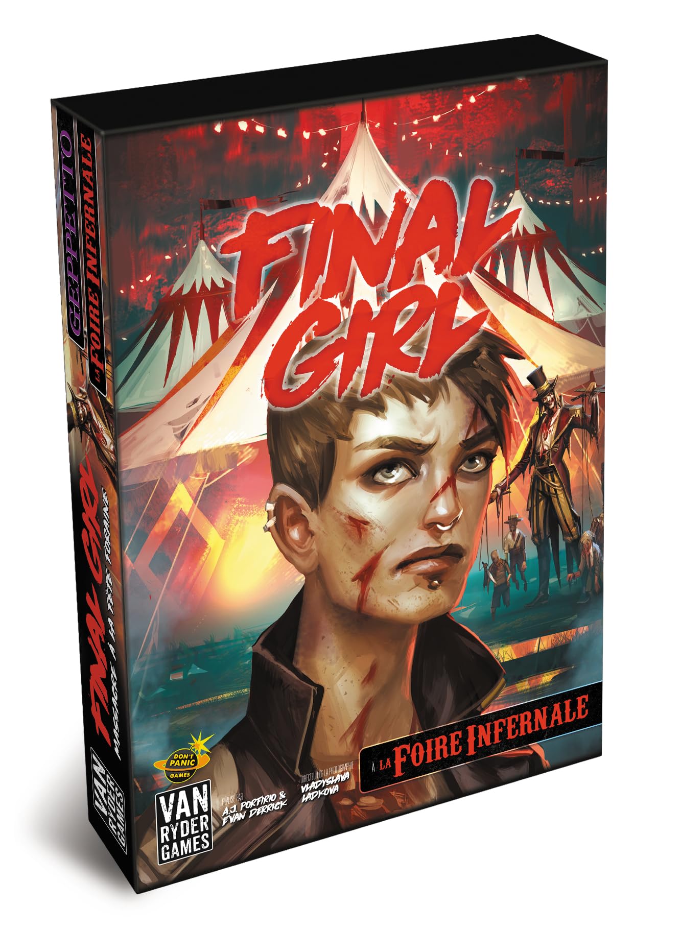 Don't Panic Games | Final Girl Feature Film 4: Massacre at the Funfair | Board Game | Ages 14+ | 1 Player | 20-60 Minutes