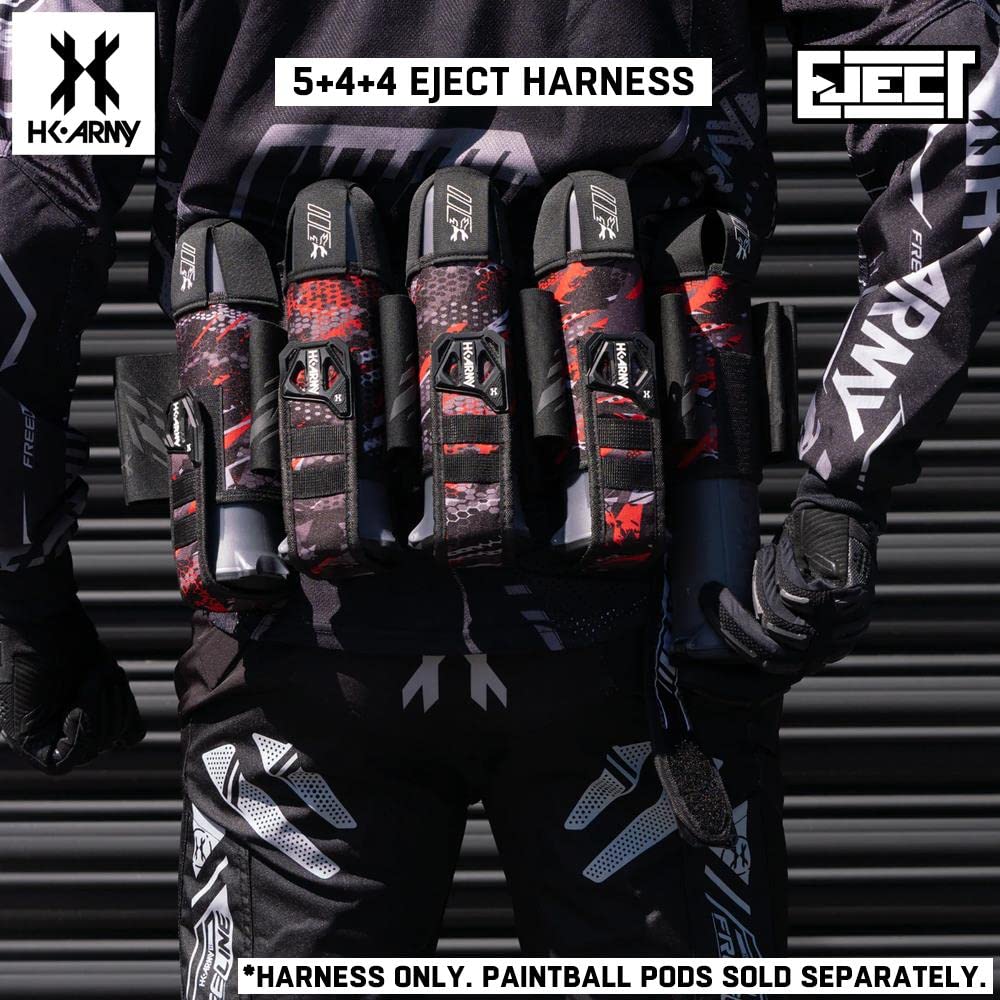 HK Army Scorch Paintball-Geschirr-Set mit 5 + 4 Auswurf