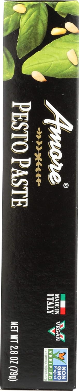 Amore Pesto Paste Tube 2.8 Ounce 12 per case. (Case of 12)