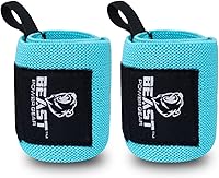 Vista 1 de Improved Lifting Support & Stability - Gym Wrist Wraps for Weightlifting 14" Premium Quality Hand Wraps with Thumb Loop - Weight Lifting Wrist Wraps