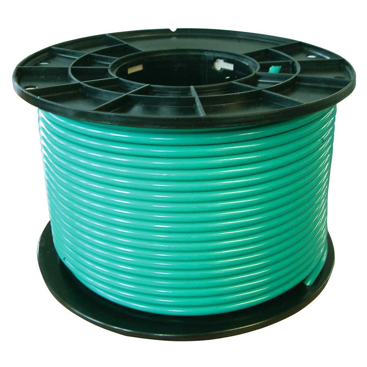 Kerbl Cable subterráneo de alto voltaje, 50 m, cobre estañado, color verde