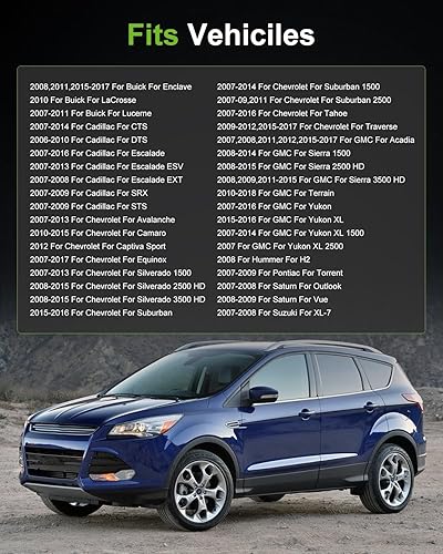 Miniatura 6 de SCITOO Resistencia del motor del soplador de aire acondicionado HVAC para 2007-2011 para Buick Lucerne, para Cadillac CTS, para Chevrolet Silverado,