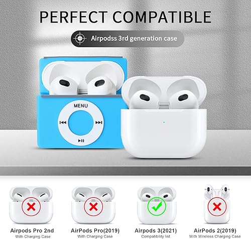 Vista 191 de Maxjoy Funda para AirPods, diseño de dibujos animados de anime para Airpods de 1ª y 2ª generación para Air Pods para hombres, niños y niñas, fundas