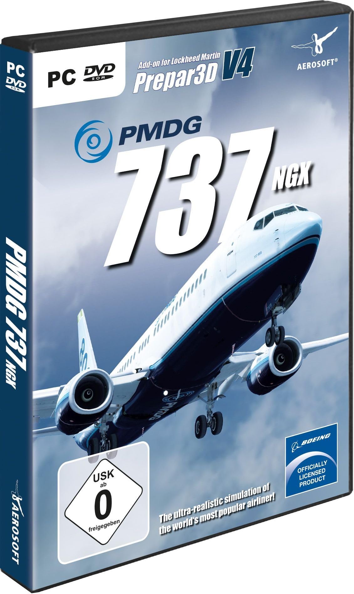PMDG 737-8900 NGX Base Package für P3D V3/V4 Standard [Windows 7]