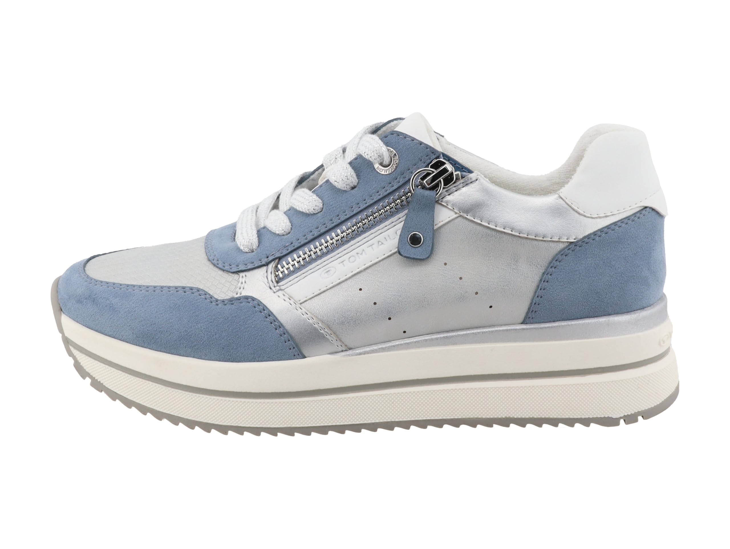 TOM TAILOR Women's 9590090002 Trainers, Silver Sky, 4 UK