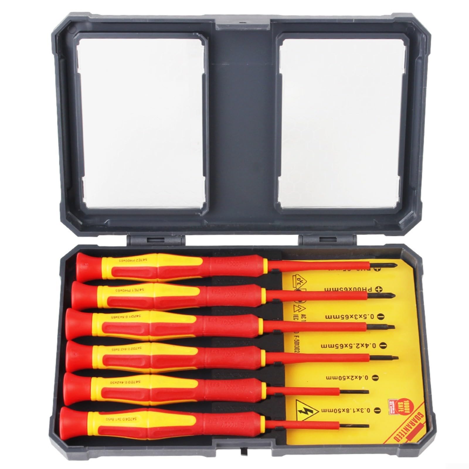 6Pcs 1000V Isolato Cacciavite Set Punta Magnetica Professionale Elettricista Utensili A M