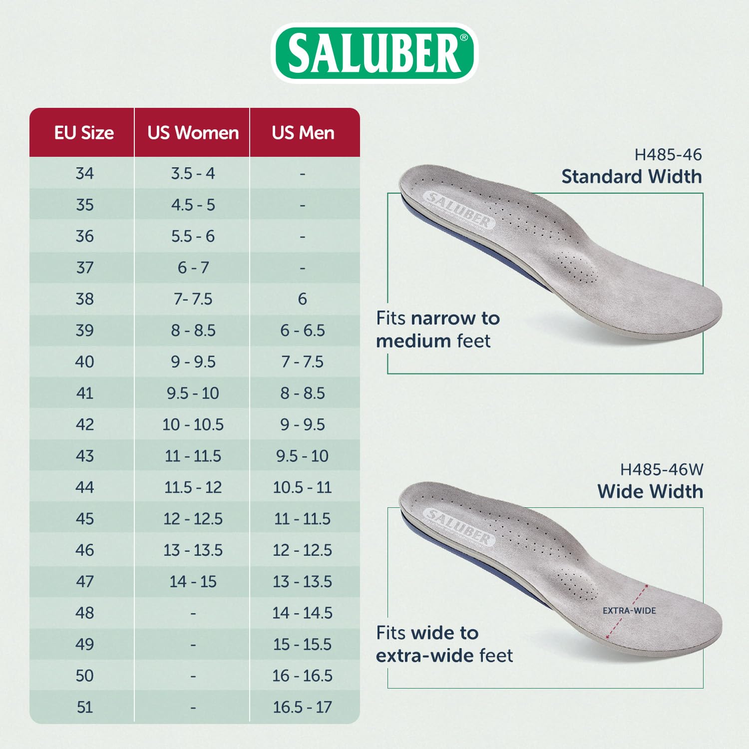 H485-46 Insertos ortopédicos extra gruesos con almohadilla metatarsiana para mujeres y hombres. Importado de Italia. Plantillas para fascitis plantar disponibles. US W 10-10.5 / M 9-9.5 (EU 42