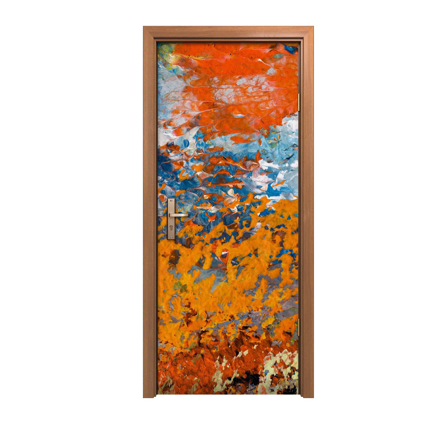 Autocollant de porte 90x200cm Coloray pour décoration murale effet peinture