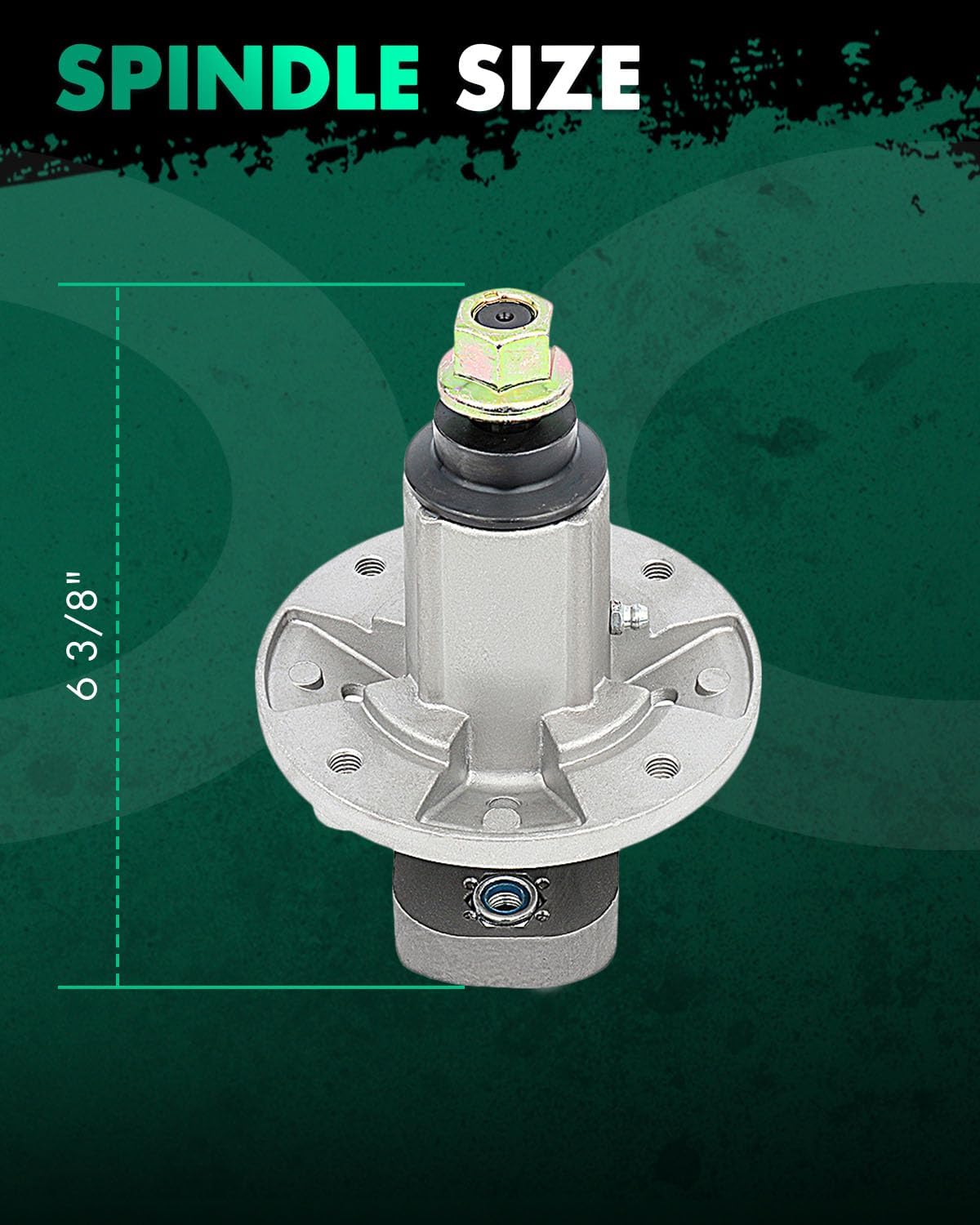 SCITOO Mower Spindle Spindle Assembly Replacement for JOHN DEERE: GY20050, GY20785, for STENS: 285-093 of 3 Packs