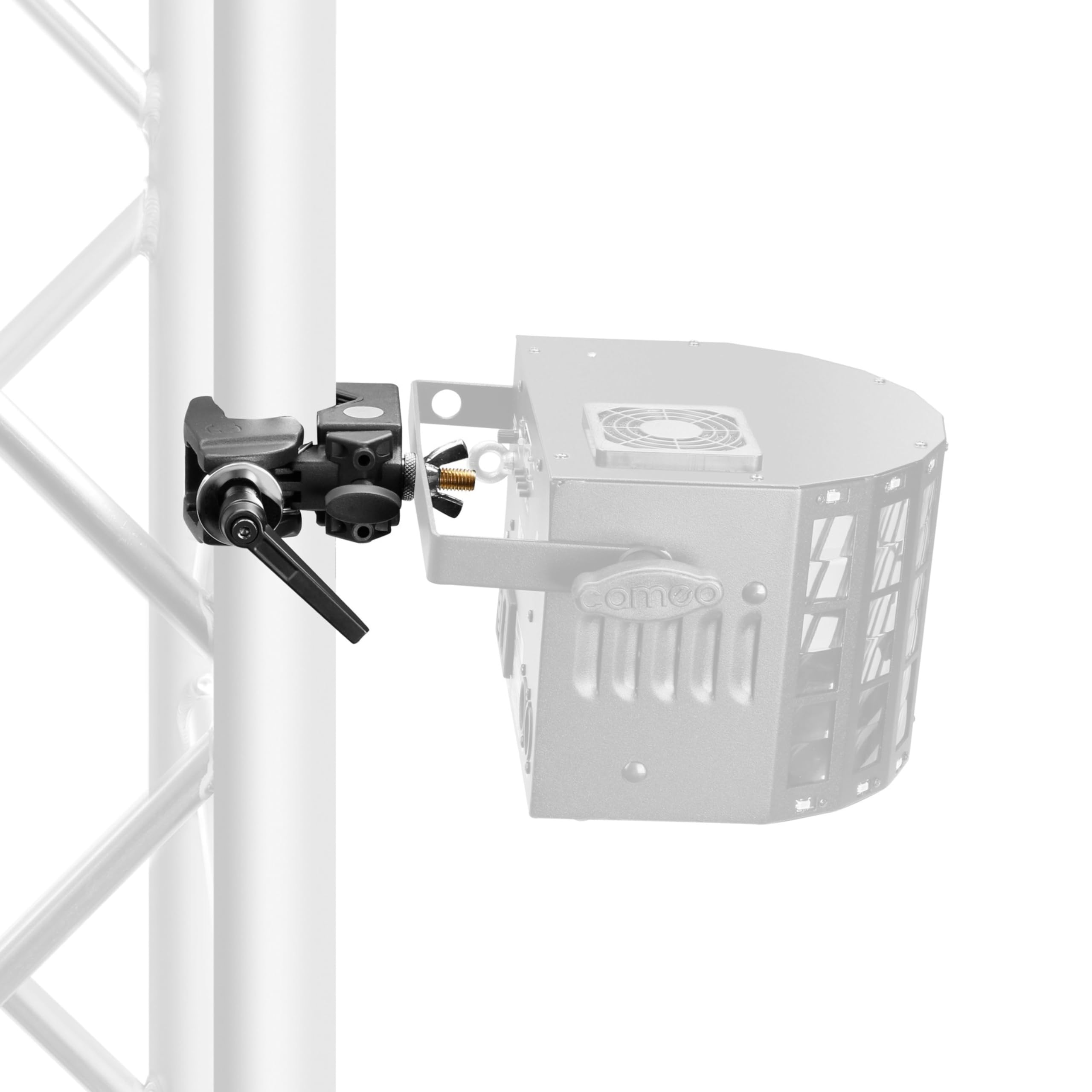 Adam Hall Accessories SUPER CLAMP MK2 SET 1 - Gancho universal con abrazadera (y tornillos SS018)