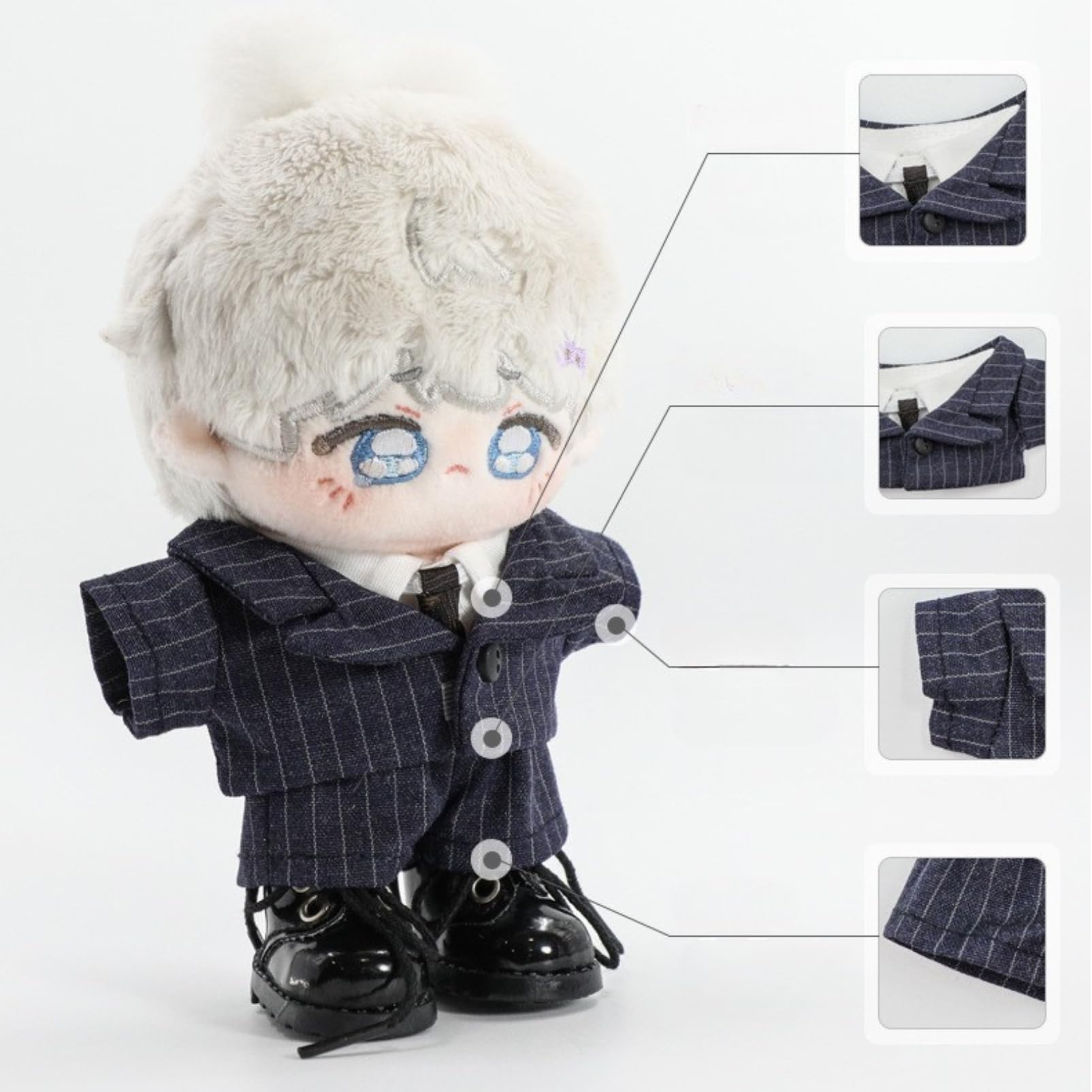 Amazon.co.jp: COZENTA 人形 ぬいぐるみ 服 ぬい服 シャツ ズボン