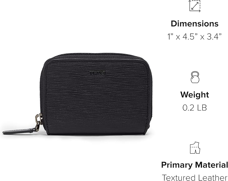 Amazon | TUMI - ナッソーのラウンドジップアラウンドカードケース  