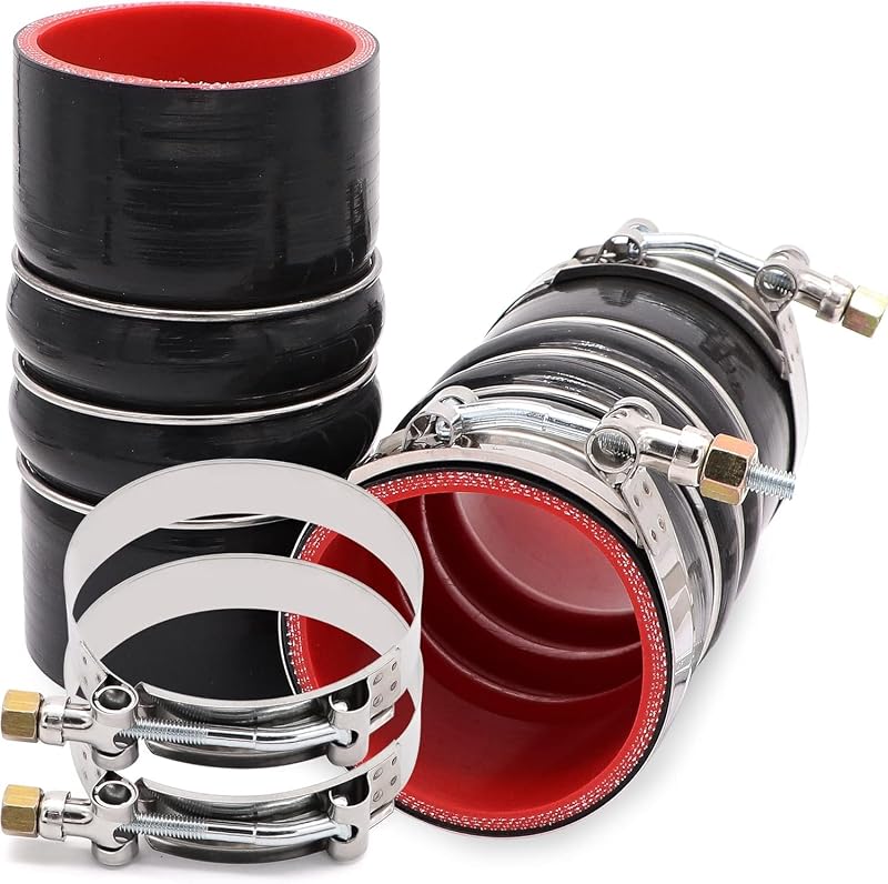 Mangueira Hump de Silicone para Intercooler Ingoulut 7,62 cm x 15,24 cm – Kit com 2 unidades