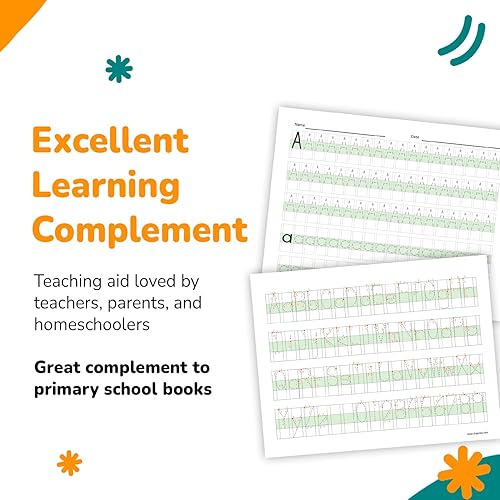 Miniatura 7 de Channies Tarjetas flash de alfabeto de borrado en seconúmero 55 W x 425 L x 025 H color blanco modelo B500