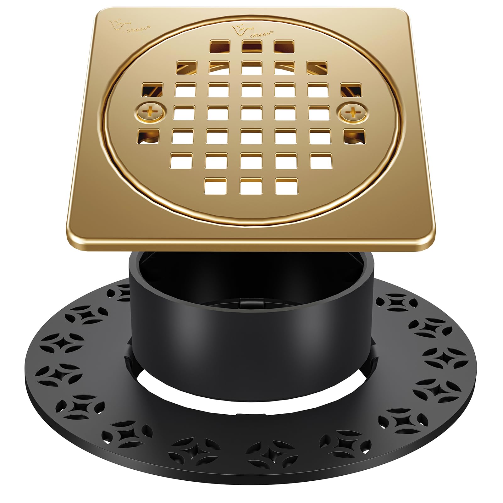 Photo 1 of Yaseingoo 4" Shower Floor Drain Kit