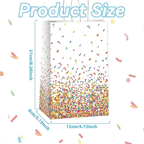 Miniatura 9 de 12 bolsas de regalo de fiesta de preescolar para graduación de preescolar, suministros de fiesta, bolsas de regalo con texto en inglés "You Did It",