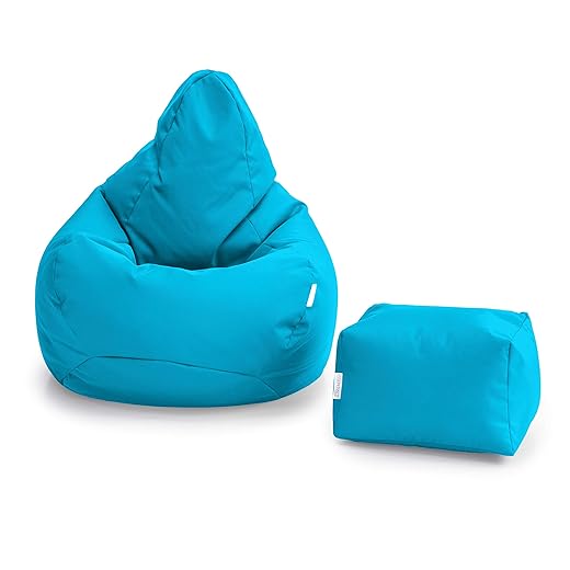 Loft 25 Bean Bag Gamer Chair – Aqua